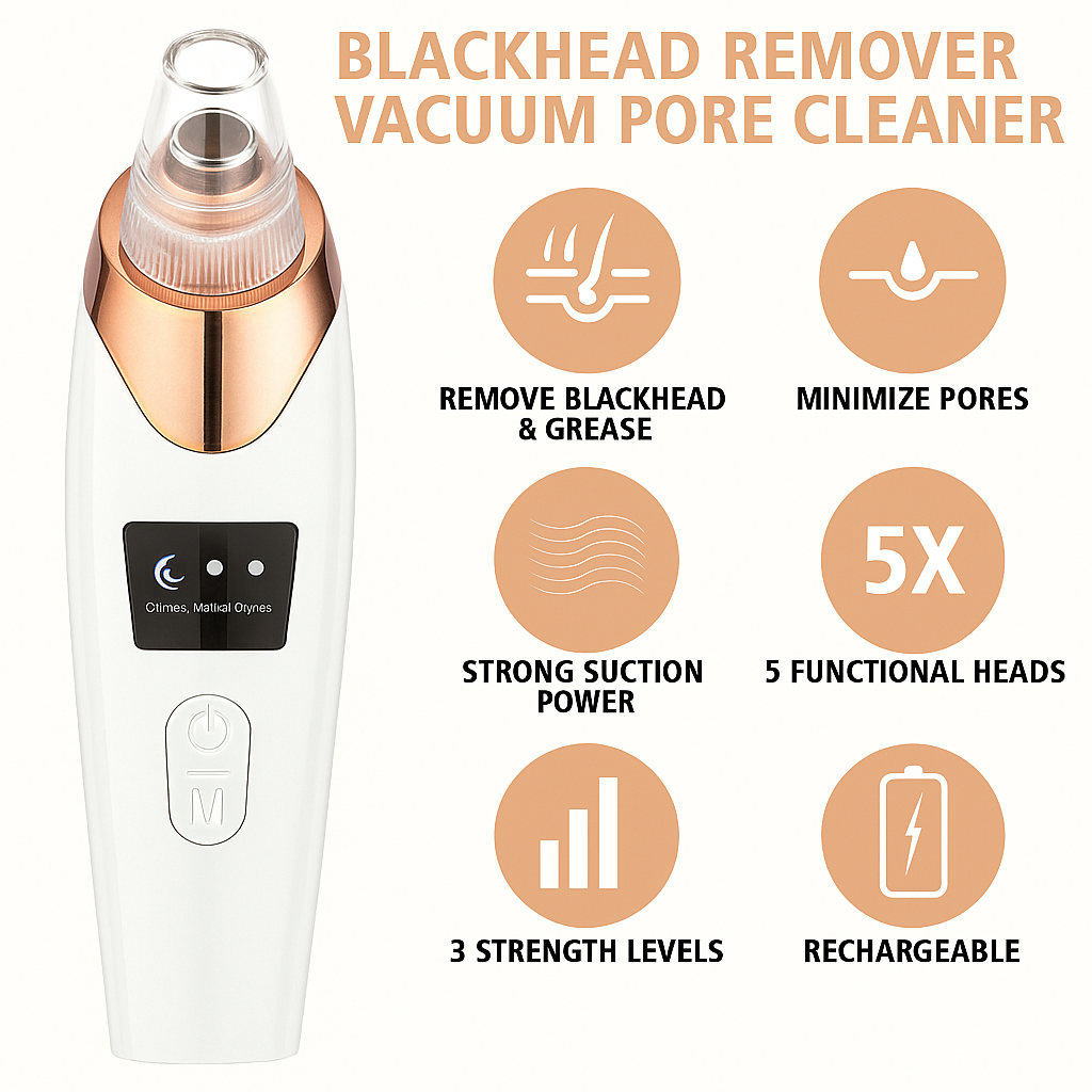 UBA™ – Electric Acne Pore Cleaner & Blackhead Remover