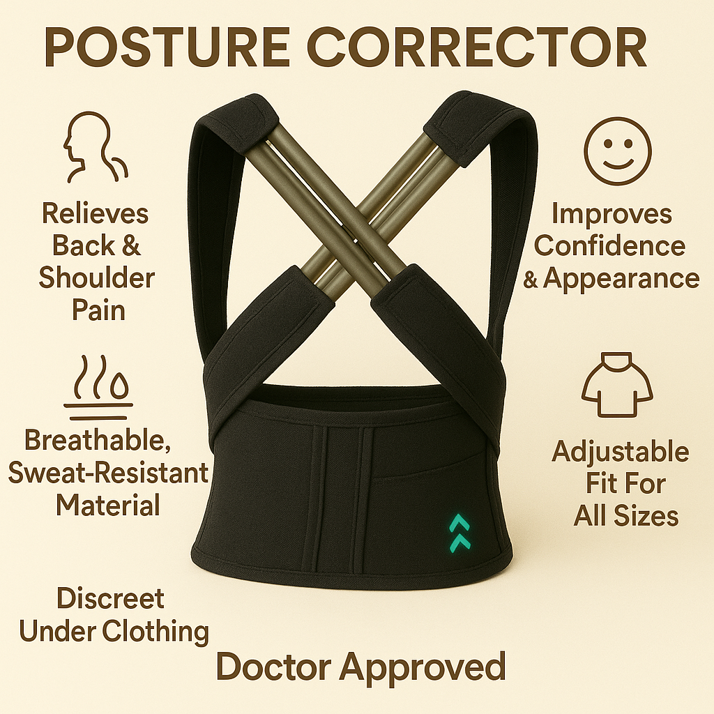 BLUSH & BLINK™-Posture Corrector Brace for Men and Women