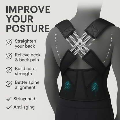 BLUSH & BLINK™-Posture Corrector Brace for Men and Women